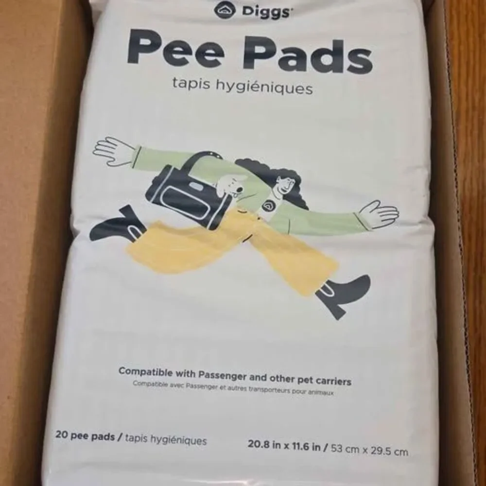 20 pet pee pads